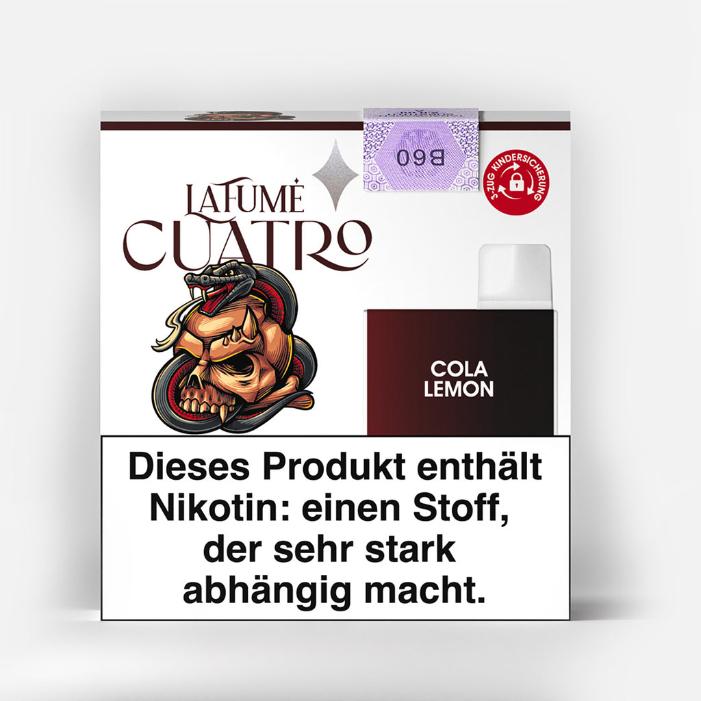 LA FUME Cuatro – Cola Lemon