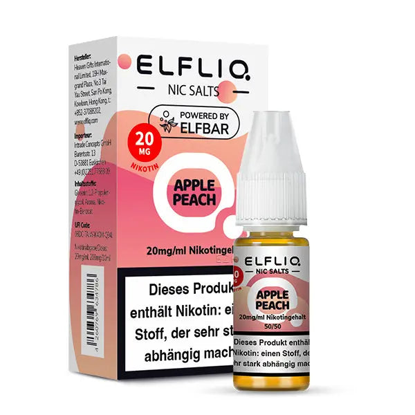 Elf Bar - Elfliq Apple Peach nikotinsalz liquid